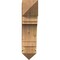 Ekena Millwork Merced Arts & Crafts Rough Sawn Bracket, Western Red Cedar, 6"W x 20"D x 24"H BKT06X20X24MRC03RWR - alternate 3